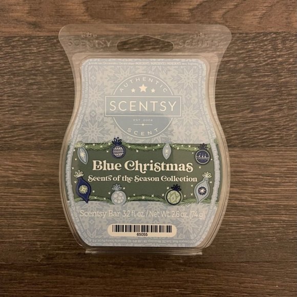 Scentsy Wax Bar - Blue Christmas - Picture 1 of 2